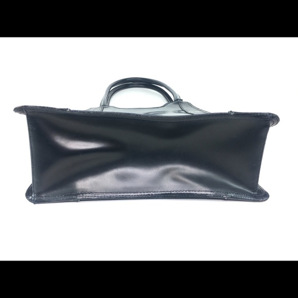 Laura Leigh Ltd Navy Leather Purse Made In Italy - Picture 4 of 7